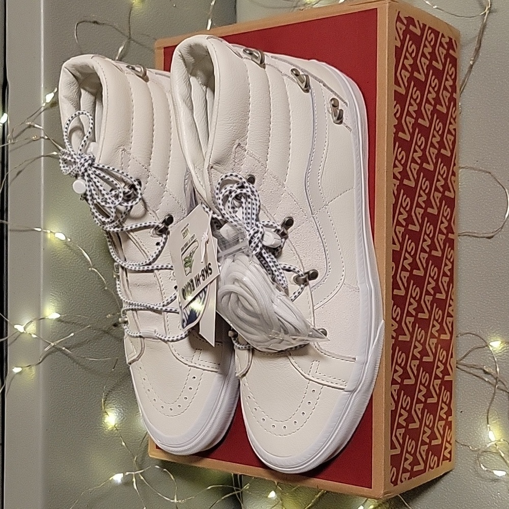 VANS Men's Sk8-Hi Echo Dx Utility Kit White Size 10 New With Box